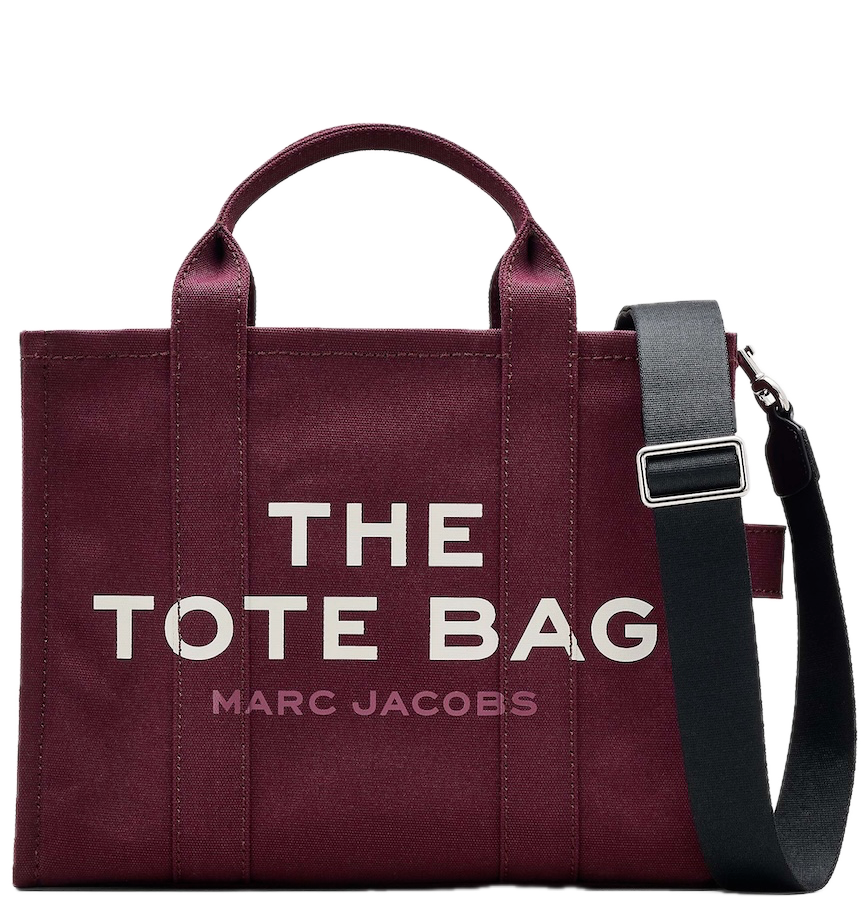  Túi Nữ Marc Jacobs Canvas Medium Tote Bag 'Dark Plum' 