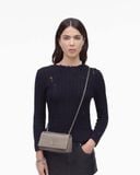  Túi Nữ Marc Jacobs Dual Chain Mini Bag 'Cement' 