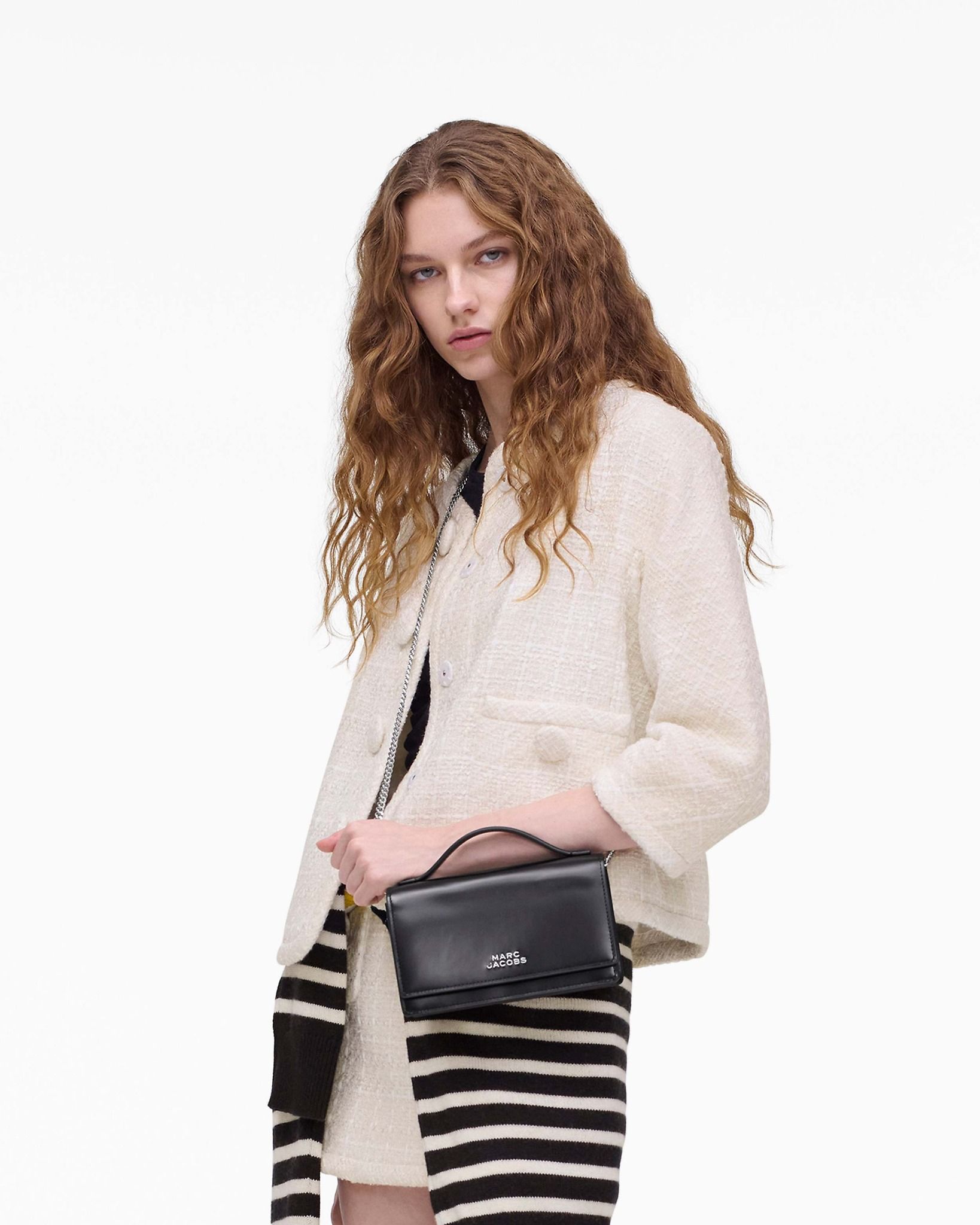  Túi Nữ Marc Jacobs Glam Mirror Mini Bag 'Black' 