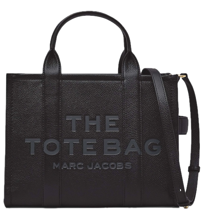  Túi Nữ Marc Jacobs Leather Medium Tote Bag 'Black' 