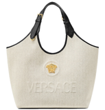  Túi Nữ Versace La Medusa Canvas Tote 'Beige' 