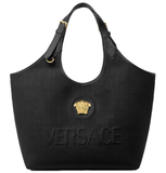  Túi Nữ Versace La Medusa Canvas Tote 'Black' 