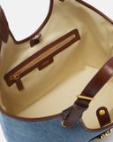  Túi Nữ Versace La Medusa Denim Tote 'Blue' 