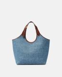  Túi Nữ Versace La Medusa Denim Tote 'Blue' 