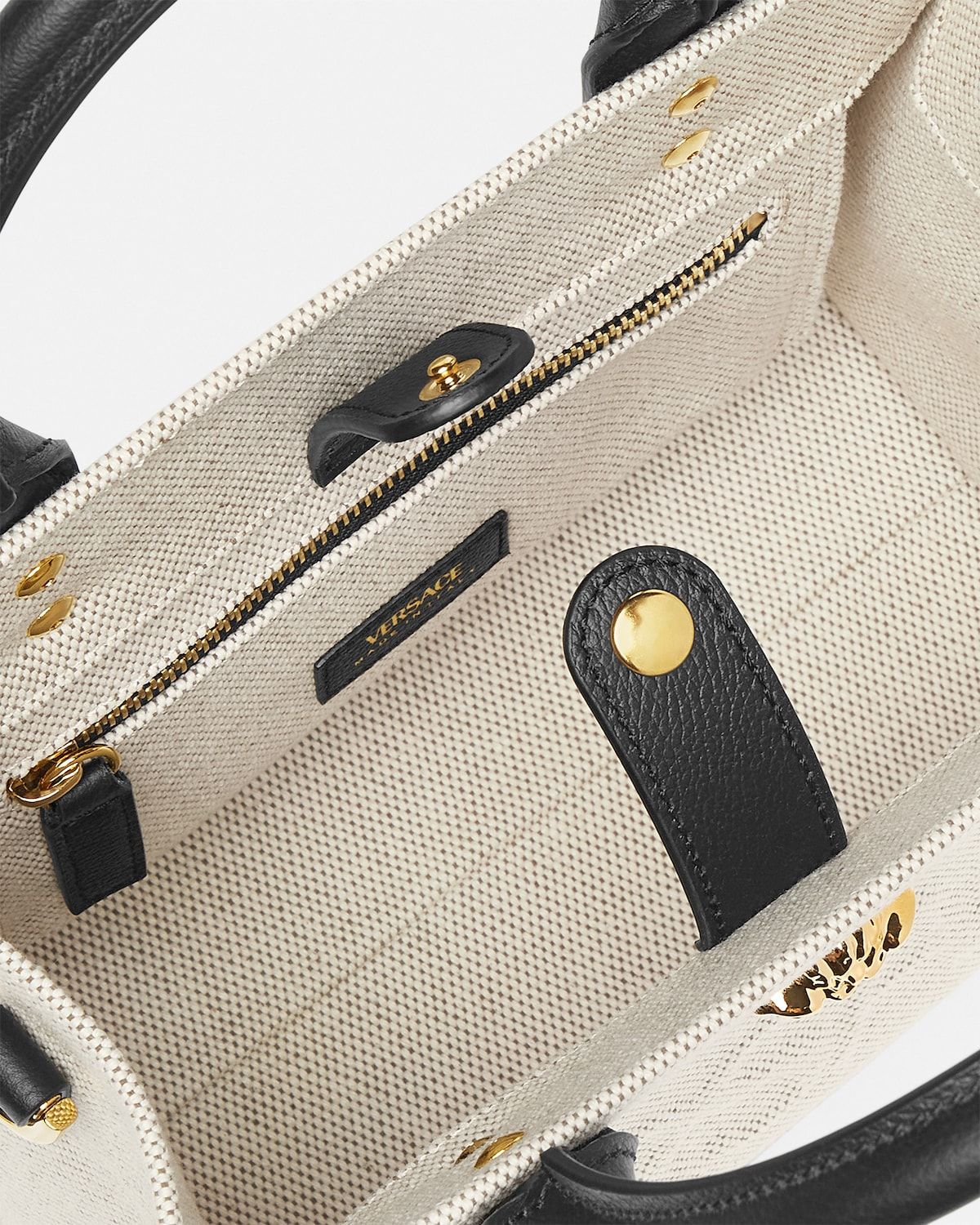  Túi Nữ Versace La Medusa Mini Tote 'Beige' 