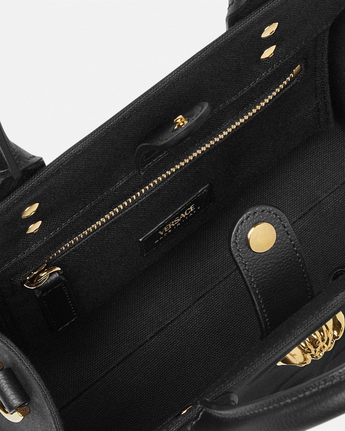  Túi Nữ Versace La Medusa Mini Tote 'Black' 