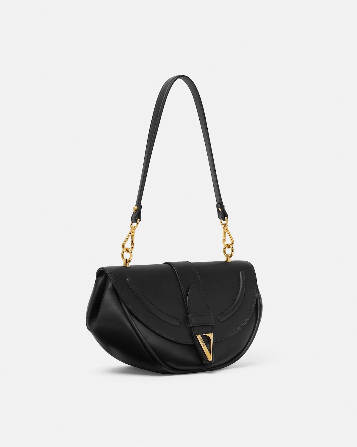 Túi Nữ Versace Virtus Shoulder Bag 'Black' 