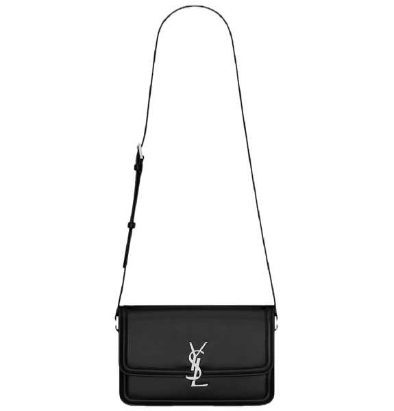  Túi Saint Laurent Solferino Medium Satchel 'Black' 