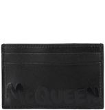  Ví Alexander McQueen Leather Card Holder 'Black' 