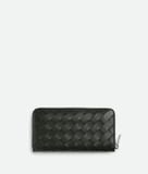  Ví Bottega Veneta Zip Around Wallet 'Dark Green' 