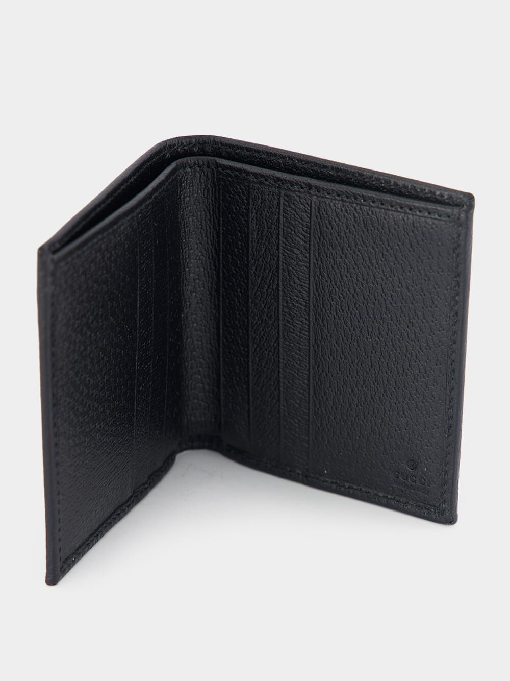  Ví Nam Gucci GG Crystal Bi-Fold Wallet 'Black' 