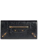  Ví Nữ Balenciaga Le City Money Long Wallet 'Black' 