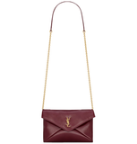  Ví Saint Laurent Cassandre Chain Pouch 'Dark Ruby' 