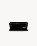  Ví Saint Laurent Paris Zip Around Wallet 'Black' 