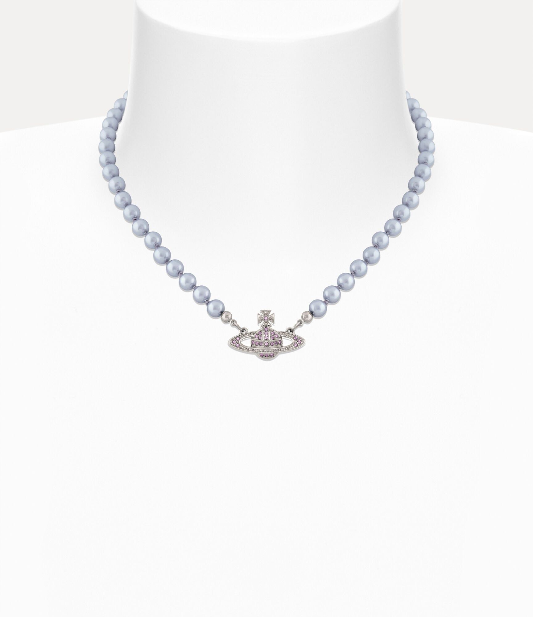  Vòng Cổ Nữ Vivienne Westwood Mini Bas 'Lavender' 