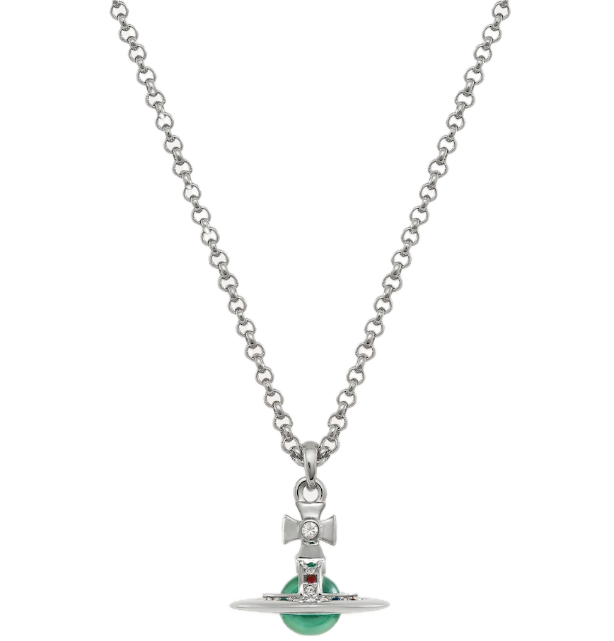  Vòng Cồ Nữ Vivienne Westwood Petite Orb 'Green' 