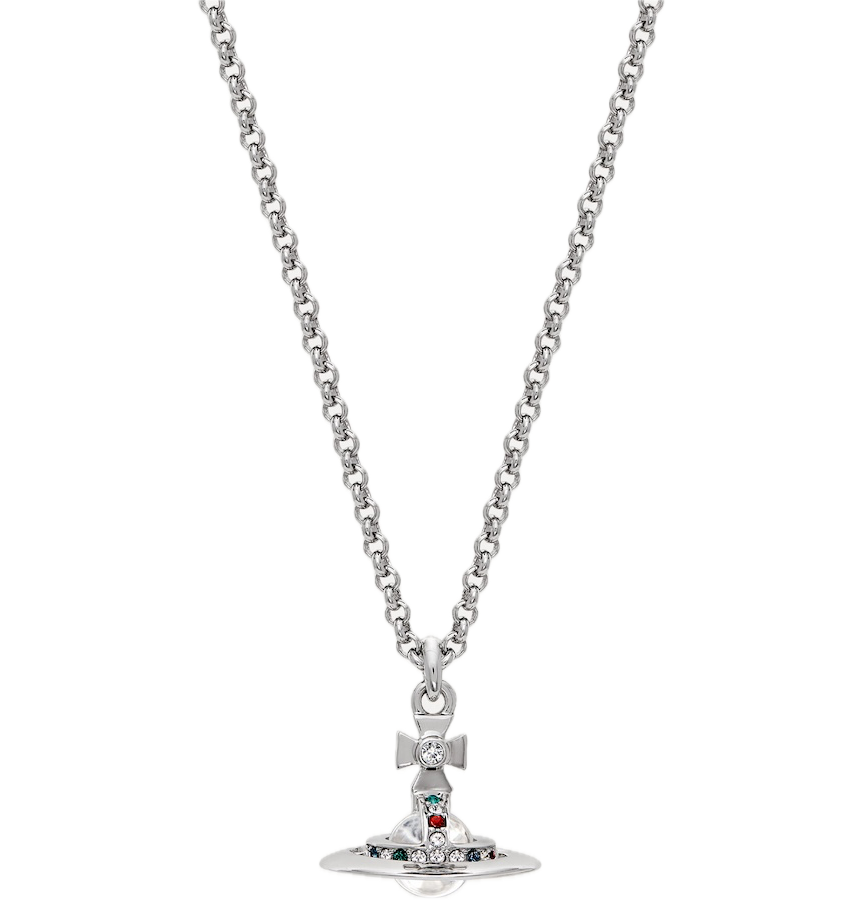  Vòng Cổ Nữ Vivienne Westwood Petite Orb 'White' 