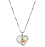  Vòng Cổ Nữ Vivienne Westwood Petra Pendant 'White' 