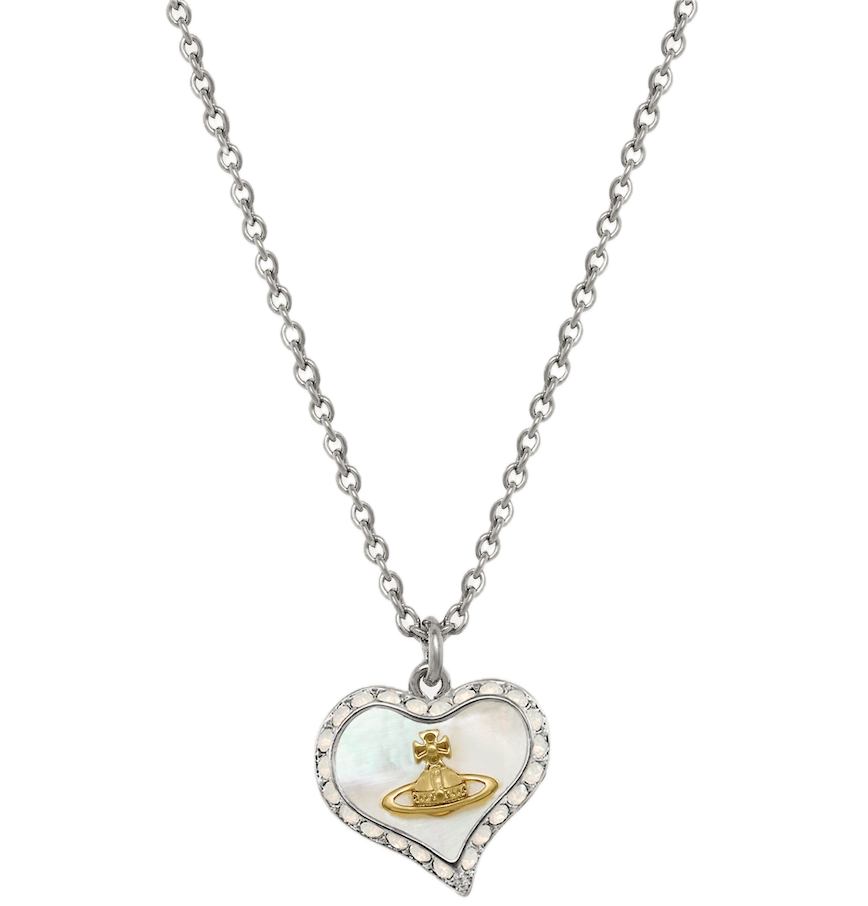  Vòng Cổ Nữ Vivienne Westwood Petra Pendant 'White' 