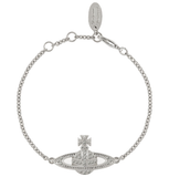  Vòng Tay Nữ Vivienne Westwood Mini Bas 'Silver' 