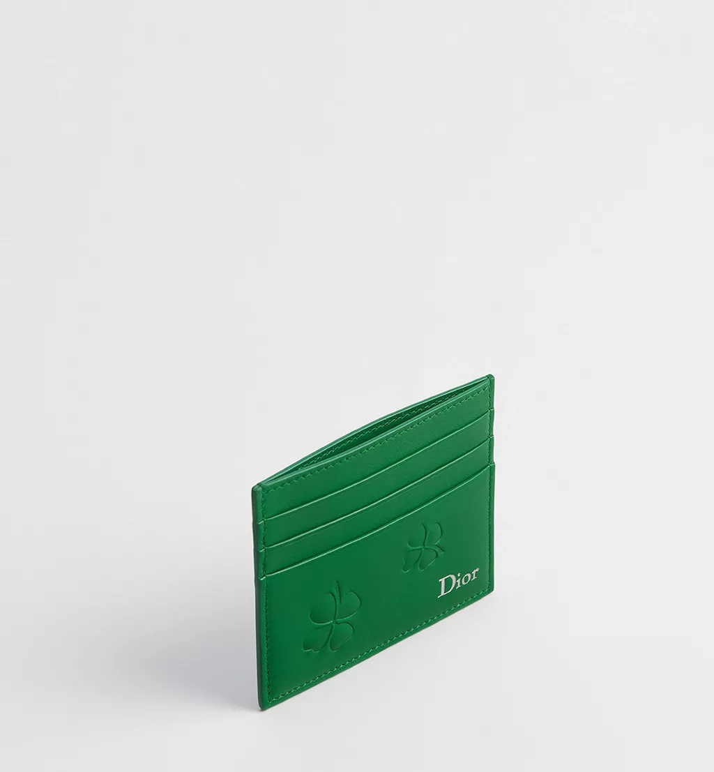  Ví Dior Card Holder 'Bright Green' 