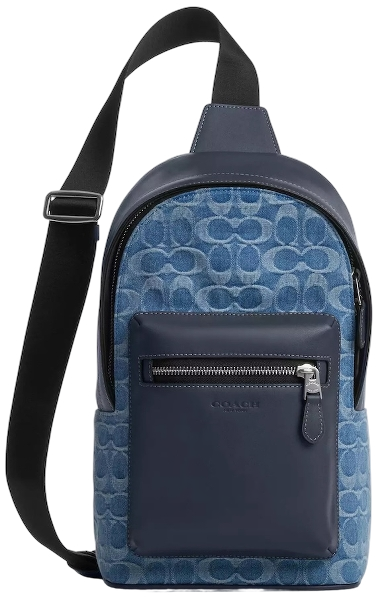  Túi Coach West Pack 'Blue' 