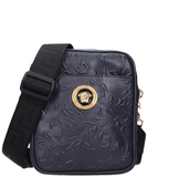  Túi Versace Bandouliere Homme Cuir Bleu Nuit 'Dark Navy' 