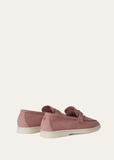  Giày Nữ Loro Piana Summer Walk Loafer 'Pink' 