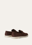  Giày Nữ Loro Piana Summer Charms Walk Loafer 'Chocolate' 