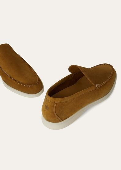  Giày Nam Loro Piana Summer Walk Loafer 'Tan' 