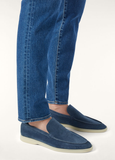  Giày Nam Loro Piana Summer Walk Loafer 'Navy' 