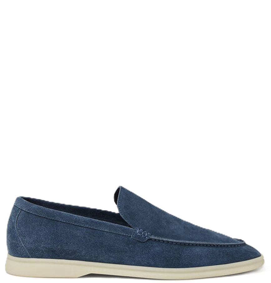  Giày Nam Loro Piana Summer Walk Loafer 'Navy' 