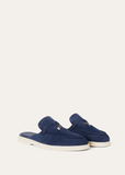  Giày Nữ Loro Piana Babouche Charms Walk Loafer 'Dark Blue' 