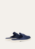  Giày Nữ Loro Piana Babouche Charms Walk Loafer 'Dark Blue' 
