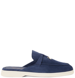  Giày Nữ Loro Piana Babouche Charms Walk Loafer 'Dark Blue' 