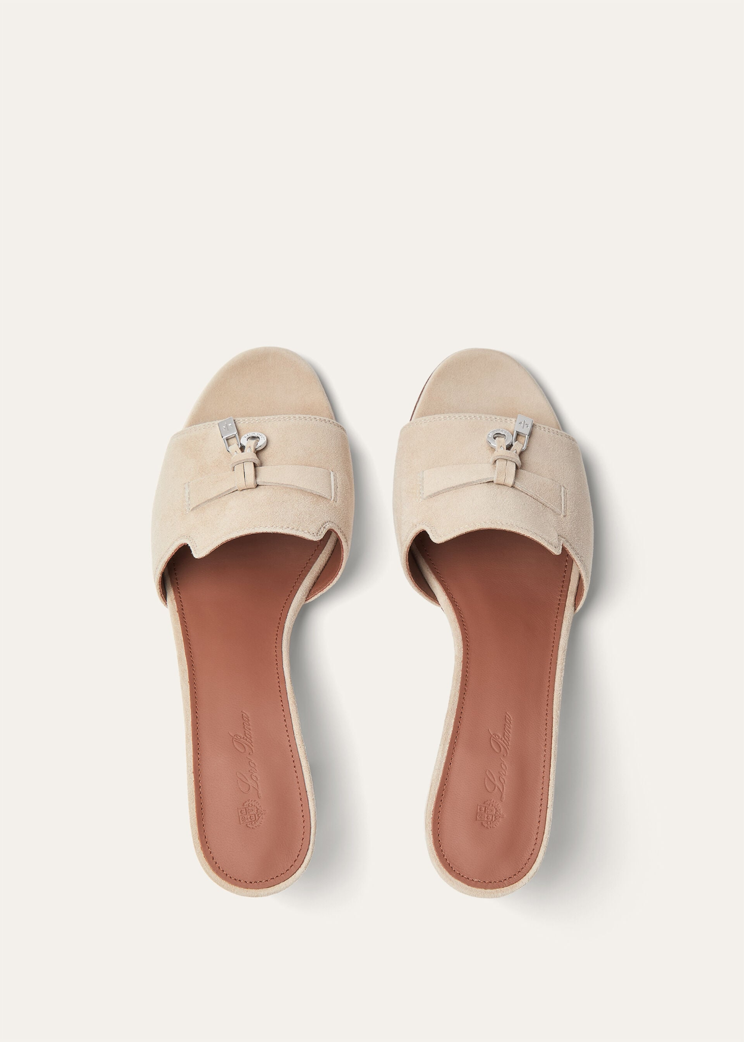  Dép Nữ Loro Piana Summer Charms 'Raw Cashmere' 