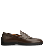  Giày Nam Tod's Loafers In Leather 'Brown' 