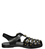  Dép Nam Gucci Studded Rubber Sandals 'Black' 