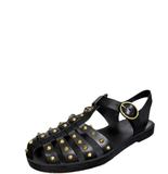  Dép Nam Gucci Studded Rubber Sandals 'Black' 
