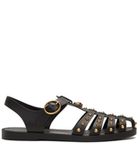  Dép Nam Gucci Studded Rubber Sandals 'Black' 