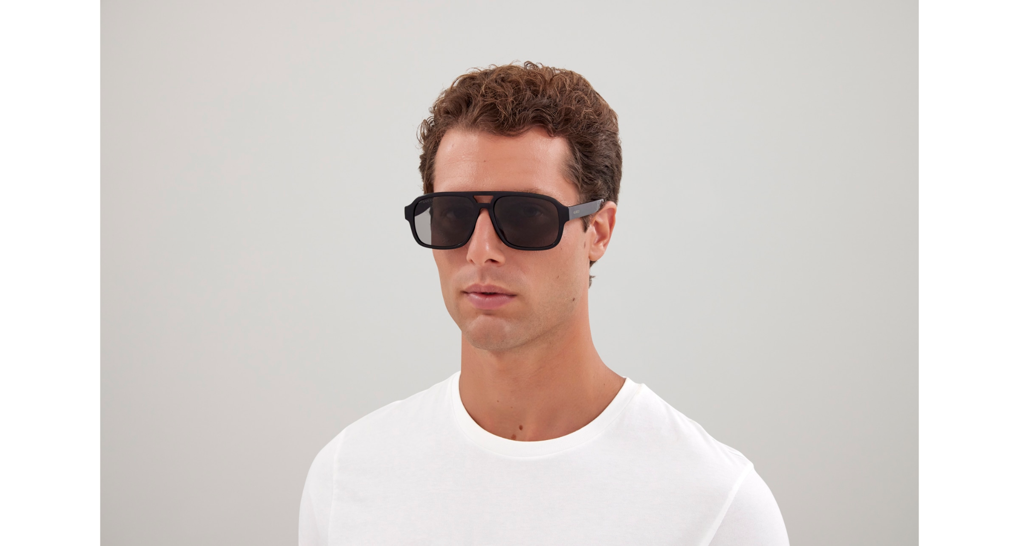  Kính Nam Gucci Sunglasses 'Black' 