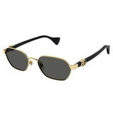  Kính Nữ Gucci Round-Frame Sunglasses 'Gold' ‎ 