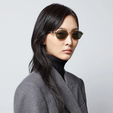  Kính Nữ Gucci Round-Frame Sunglasses 'Gold' ‎ 