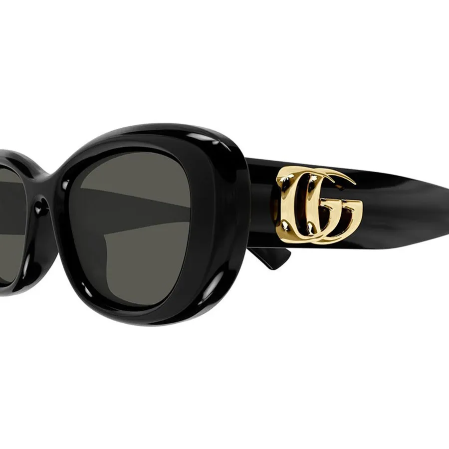  Kính Nữ Gucci Sunglasses 'Black' 