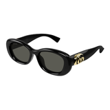  Kính Nữ Gucci Sunglasses 'Black' 