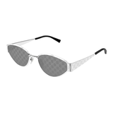 Kính Nữ Gucci Geometric Sunglasses 'Silver' 