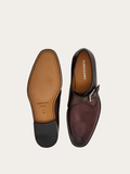  Giày Nam Salvatore Ferragamo Single Monk 'Dark Brown' 