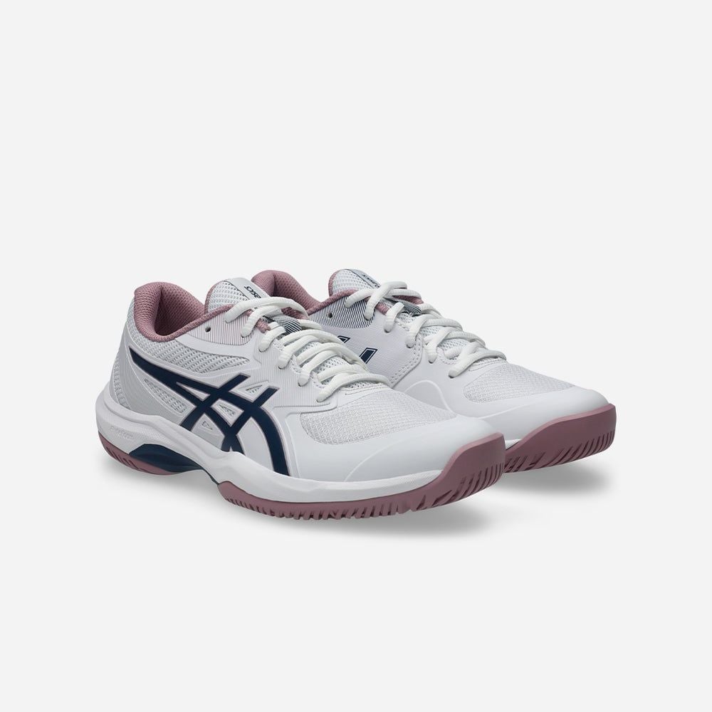  Giày Nữ Asics Game FF 'White Independence Blue' 
