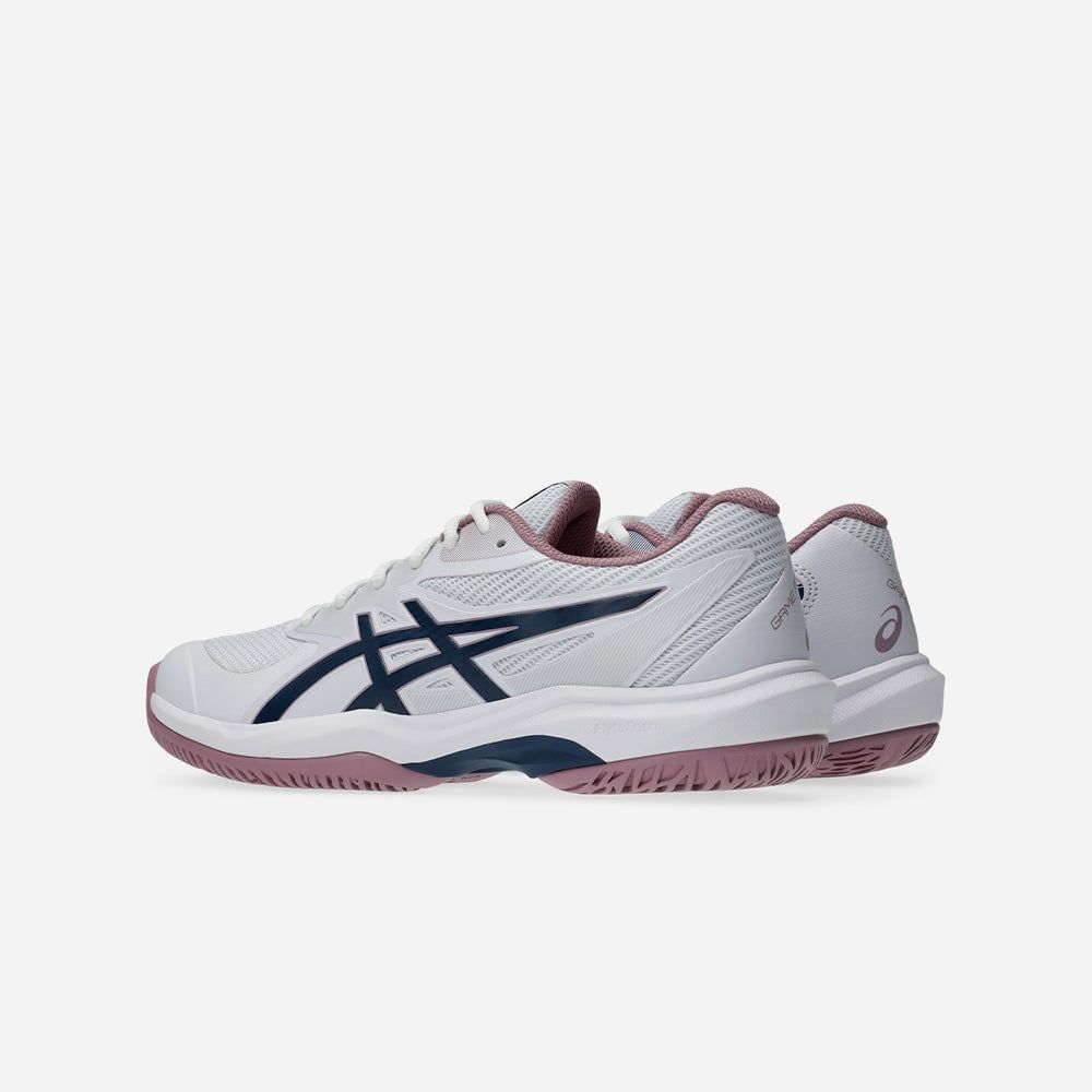  Giày Nữ Asics Game FF 'White Independence Blue' 