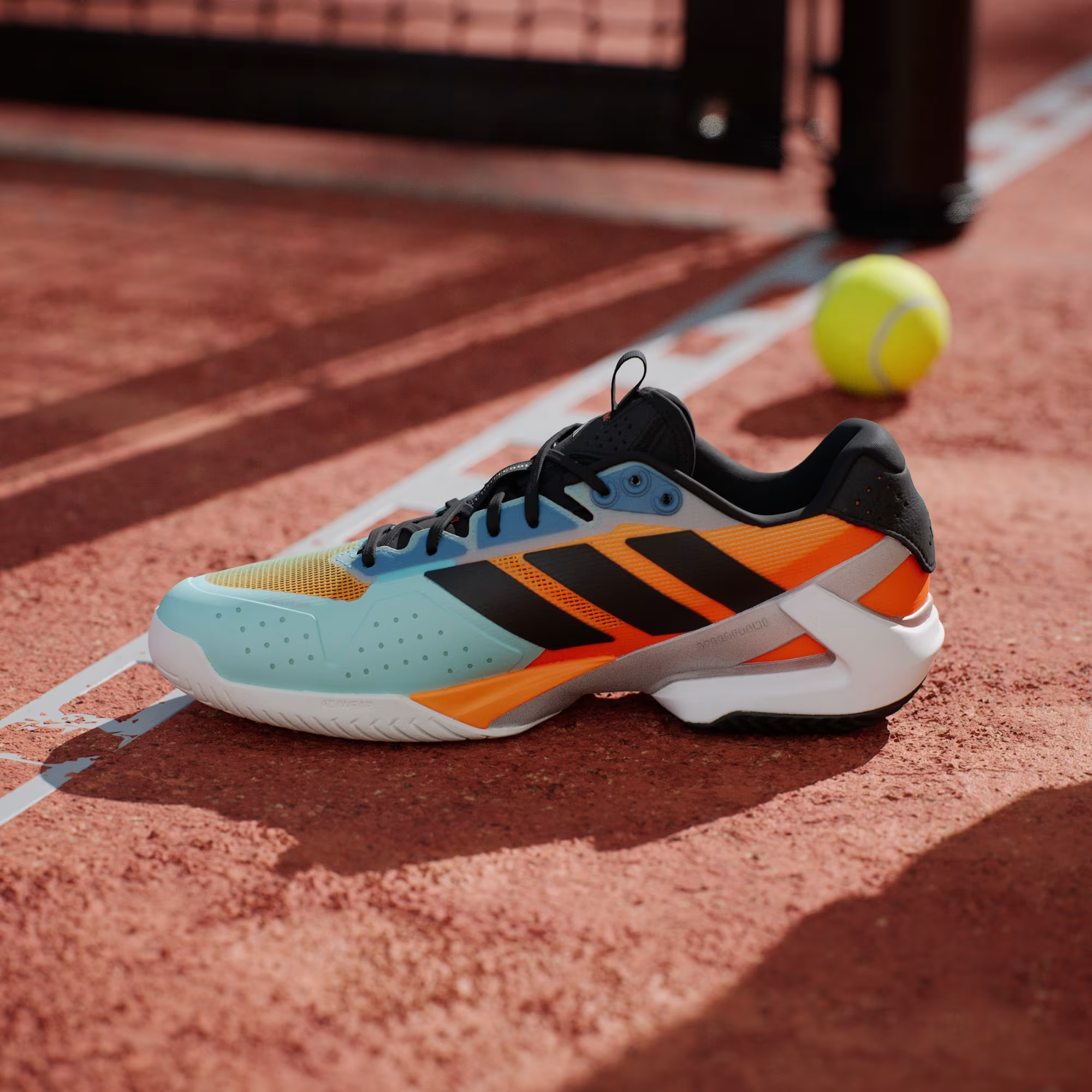  Giày Adidas Adizero Ubersonic 5 'Flash Aqua Core Black' 